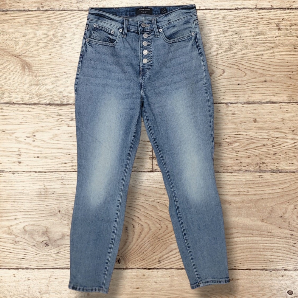 Lucky Brand Womens 6/28 High Rise Skinny Bridgete Ankle Jeans